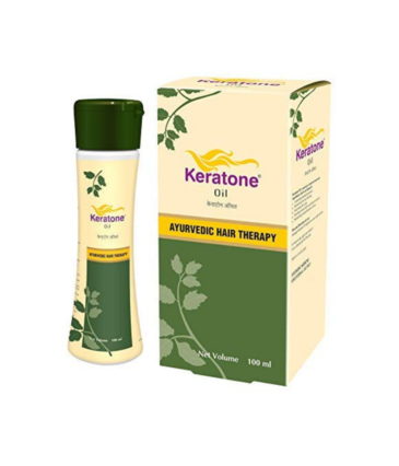 Keratone Oil: Ayurvedic Hair Therapy Oil for Scalp Nourishment and Hair Revitilization- 100ml