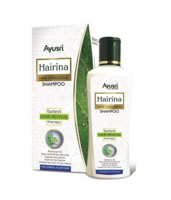 Ayusri Hairina Hair Vitalilizing Shampoo for Normal to Dry Hair