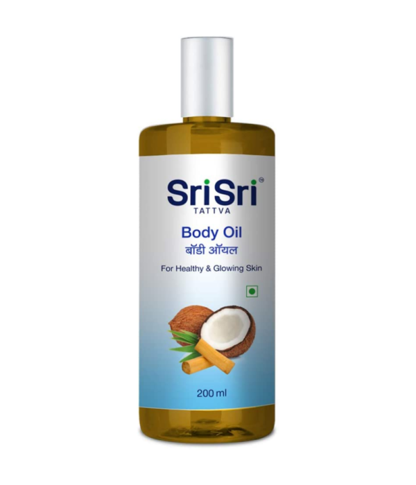 Sri Sri Tattva Body Oil, 200ml (Single Pack)