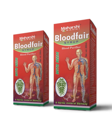 Maharshi Blood Fair Syrup - 400 ml (Pack of 2)