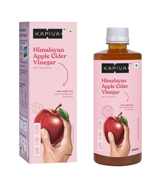 Kapiva Himalayan Apple Cider Vinegar with Mother Vinegar 500ml