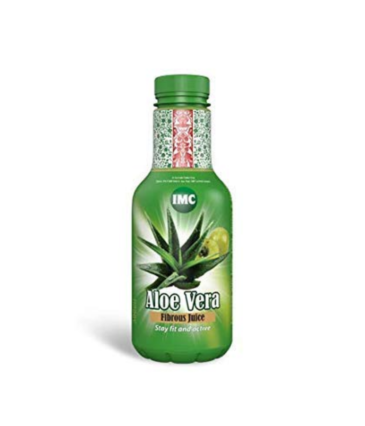 Imc Aloe Vera Juice Enriched With A Mla,Tulsi, Ginger, Stevia - Pack Of 2, Each 500 Ml