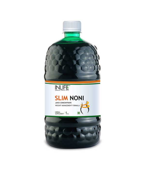 INLIFE Slimming Noni Juice Concentrate, Premium Weight Management Supplement, Garcinia Cambogia, Moringa and other powerful herbs - 1 Litre Family Pack