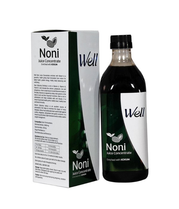 Modicare GREEN ORGANICS Modicare Well Noni Juice with Enriched Kokum Fruit (Sugar Free)-1000Ml