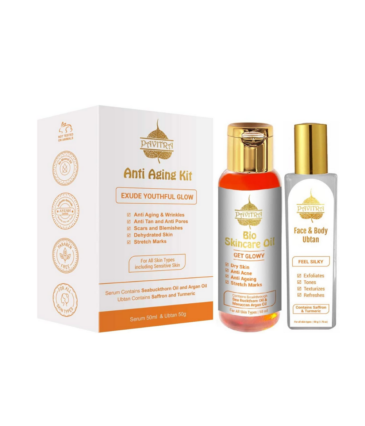 Pavitra+ Anti Aging Kit With Advanced Ayurvedic Formula, Orange,