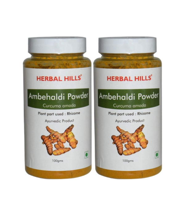 Herbal Hills Ambehaldi Skin Care Powder - 100g each (Pack of 2)