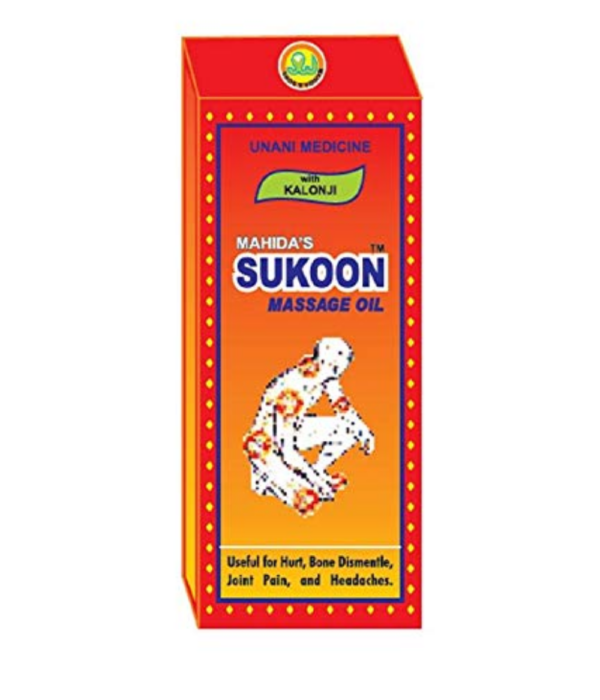 Jinvar Mahida's Sukoon Massage Oil 100ml (Pack of 2)