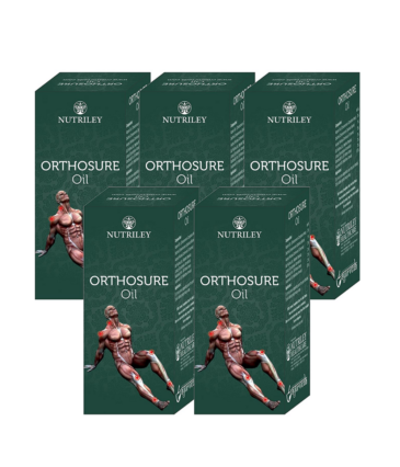 CRD Ayurveda Orthosure Joint Pain Arthritis Oil - 30ml (Pack of 5)