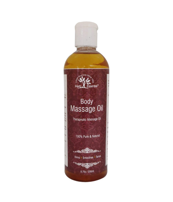 Herb Essential Herbal Body Massage Oil - 200 ml