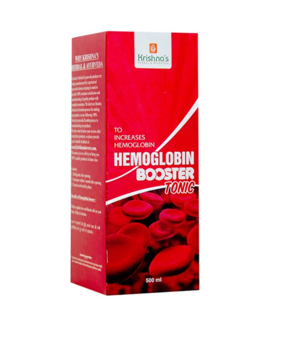 Krishna's Herbal & Ayurveda Hemoglobin Booster Juice - 500 ml (Pack of 1)