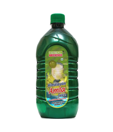 Herbal Trends Pure Amla Juice 1 Litre -Made from Himalayan Amla Fruit- Amla juice for drinking