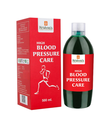 Krishna's Herbal & Ayurveda High BP Care Juice - 500 ml (Pack of 1)