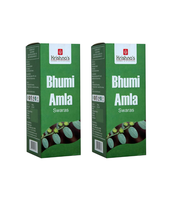 Krishna's Herbal & Ayurveda Bhumi Amla Juice 500ml (pack of 2)